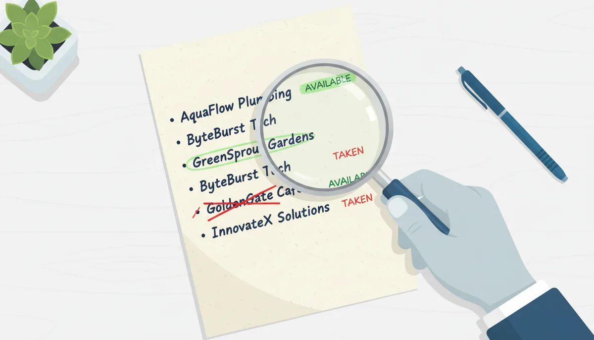 How to Check Domain Availability for a Shortlist of Business Names